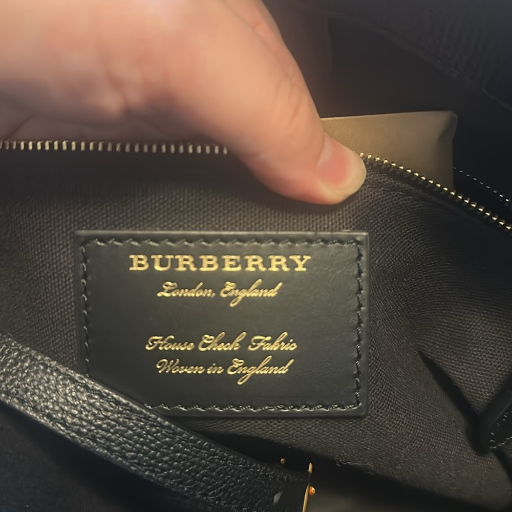 Burberry medium banner check house leather - Picture 12 of 12
